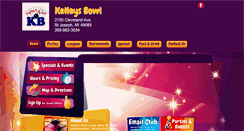 Desktop Screenshot of kelleysbowl.com